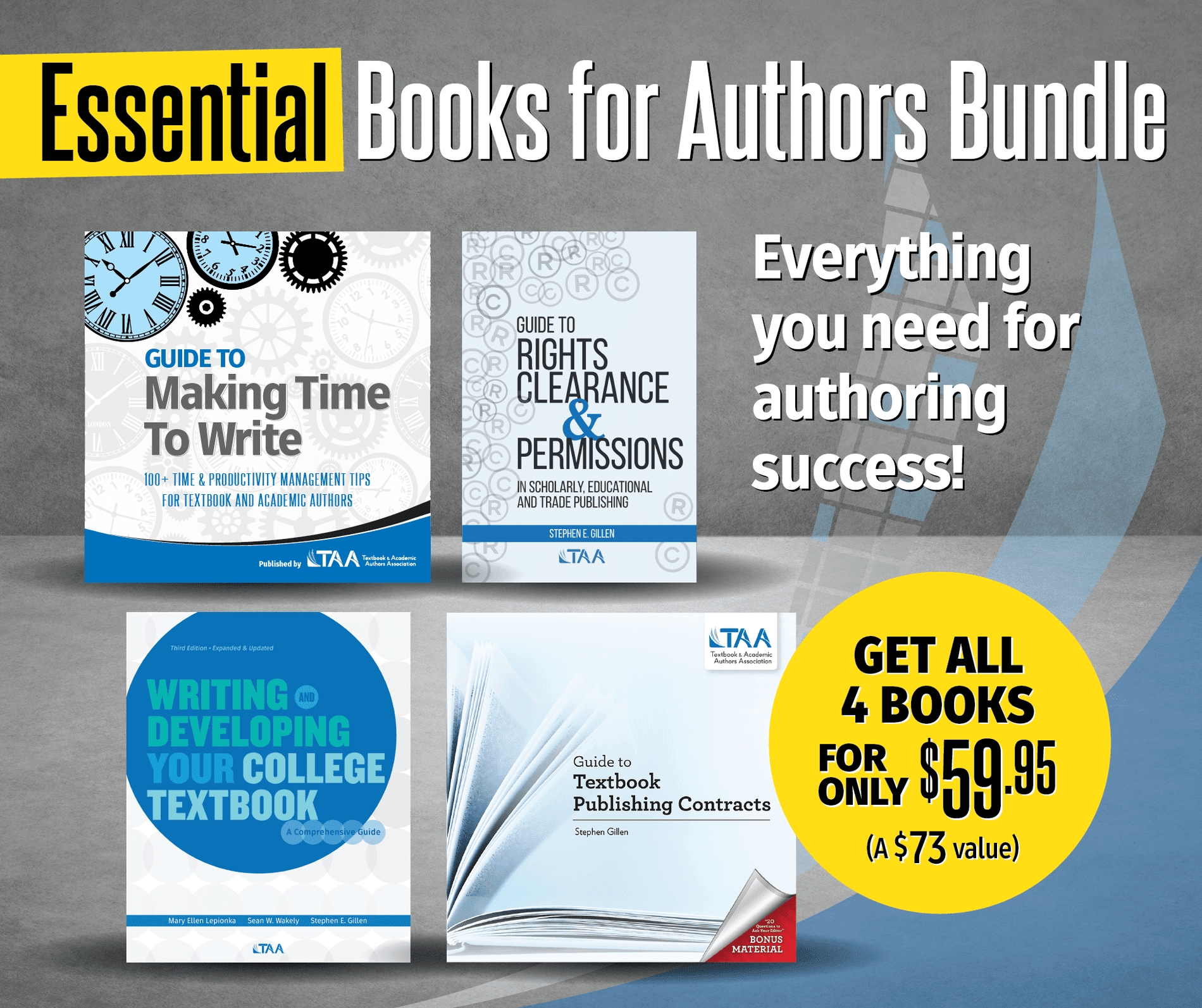 Essential Books for Authors Bundle